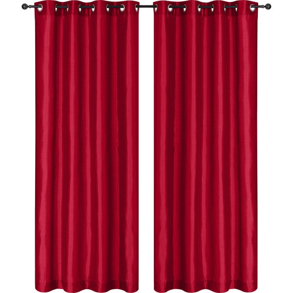 Safdie And Co Inc Polyester Semi Sheer Curtain Pair And Reviews Wayfair